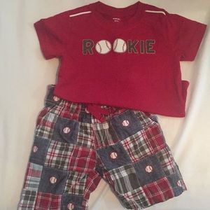 Set: shorts 2T and top 18-24 mo.